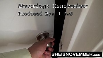 Preview 1 of Hot Mom Seduces Child - My Step Brother Watching Me Undress,  Piss,  and Shower Made Him Horny,  Leading To A POV Blowjob And Rough Doggystyle Sex,  Busty Blonde Black Step Sister Sheisnovember Having Hardcore Cowgirl Fuck After Upskirt With Stepsiblings on Msnovember