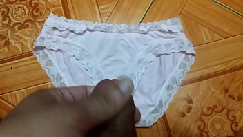 Preview 2 of Nice Big Ass Solo Dildo - Sịp hồng hồng đ&aacute_ng y&ecirc_u | Cum on panties compilation the best!