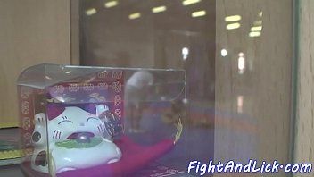 Preview 4 of Nude Virginia Felsom - Wrestling lezzie gets pussylicked by asian gf