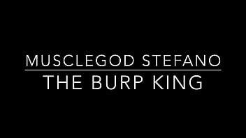 Preview 1 of Hiden Indan - Musclegod Stefano The Burp King (preview)