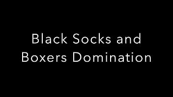 Preview 1 of Barrie Ont Real Kitty - Stefano Black Socks and Boxers Domination (Preview)