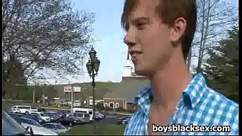Preview 3 of Old Nudesax - Black Gay Man WIth HUge Dick Fuck White Teen Boy 15