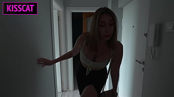 Preview 1 of Sex Xxx Video Yoga - Step mom came to step son&#039_s house after fight with husband and fuck in share bed till cum inside