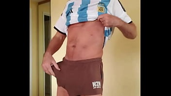 Preview 3 of Yoga Sey Com - Pervy PapiFachero loves how these N2N soft shorts feel on his daddy boner bulge! #batebuddies #batebro #bateworld #proudb ...