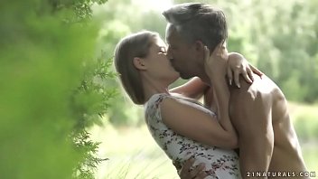 Preview 2 of Xvisios Com - Passionate sex in the nature with a beautiful teen - Tiffany Tatum,  Lutro