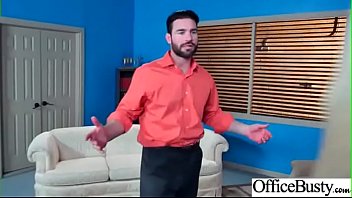 Preview 1 of Beautiful Young Teacher - Office Sex With Sluty Big Juggs Teen Girl (Katrina Jade) vid-14