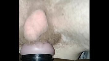 Preview 4 of Free Femdom Video - Young guys fucks fleshlight til creampie