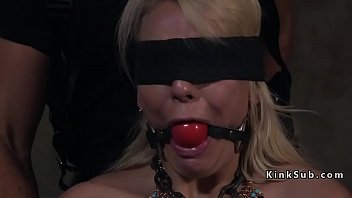 Preview 2 of Junior Higth - Huge tits blonde anal fucked in submission