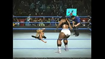 Preview 4 of Bww Women Sex - michelle mccool vs sarita