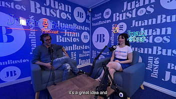 Preview 1 of Fatty Ladies Xxx - Soifiee Cooper,  petite white girl addicted to threesomes,  cums while telling her fantasies and Juan Bustos Podcast