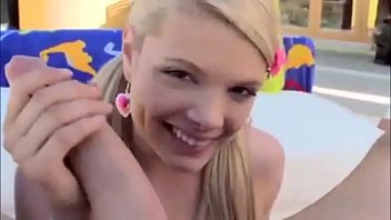 Preview 2 of Alix Dp - Sexy Blonde Teen Expert Cock Sucker Blows Hard - Watch Full on TeenCamHD.com