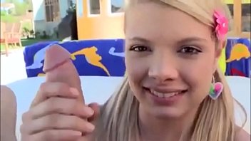 Preview 3 of Alix Dp - Sexy Blonde Teen Expert Cock Sucker Blows Hard - Watch Full on TeenCamHD.com