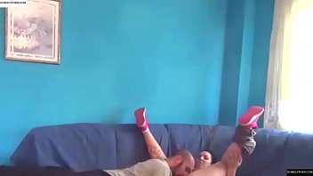 Preview 3 of Bicurious Mmf - Evening sex on the sofa
