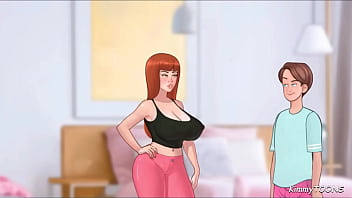 Preview 3 of Www Nayana - SexNote - Stepb Finds a Huge Bad Dragon Dildo his stepsis was hiding