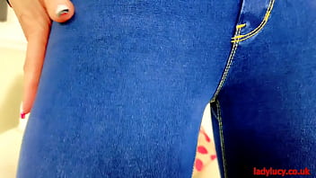 Preview 2 of Bbw Ass Gostosa - Lucy Gresty in her skintight jeans