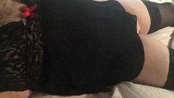 Preview 1 of Hotel San Remo - Sissy wearing see through panties and lingerie