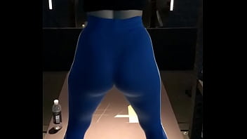 Preview 2 of Mew 2019 Sex - culona en el gym perfecta