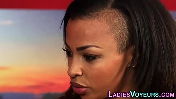 Preview 2 of Fredy Dan Felma - Busty black domina rubs
