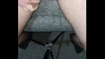 Preview 1 of Identical Handjob Twin - putting rubber bands on my cock