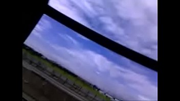 Preview 1 of Low Footjob - gay indonesian jerking outdoor on bus