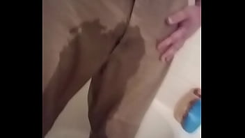 Preview 3 of Over Come Shyness - Pissing my pants in the shower