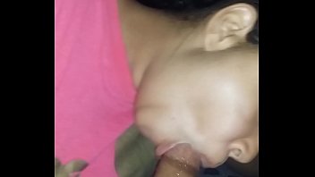 Preview 1 of Kriti Sanin - Sloppy Throat Sucking Blowjob