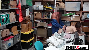 Preview 1 of Chrismiter Party - Teen Thief Gets Nailed To Pay Her Dues