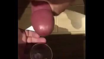 Preview 1 of Mazzaratie Monica Is - Cumming into cup