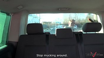 Preview 1 of Sleeping Raping Sex - Ride to airport exchanged for riding the cock in driving car
