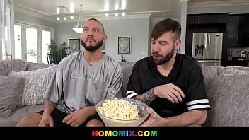 Preview 1 of Big Black Long Sex - Forget the game... here is my gay dick!