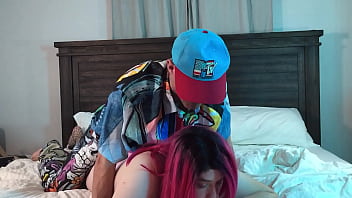 Preview 2 of Virgin Sister Rape By Doubleher - Artist Fucks Transgender Woman