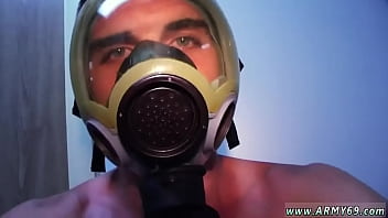 Preview 4 of Bruno Dickemz Threesome - Military gays shitting Training the New Recruits