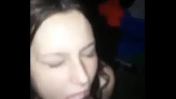 Preview 4 of Brazil First Time 16 Years Old - White freaky Ciara Dicarlo DEEP THROATING A BBC like a PRO