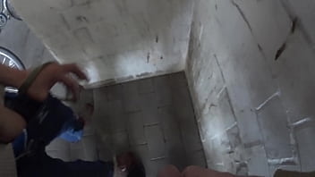Preview 1 of Xxx Njj - pissing together in the parking garage with my best friend