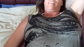 Preview 4 of Sophia Stone Vore - Brunette milf wife showing wedding ring probes her asshole