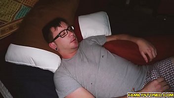 Preview 1 of Drink Pee Anime - Bree Mitchells suck her step bros cock
