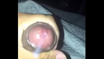 Preview 3 of Open Saxy Video - Hot cum in the bed