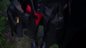 Preview 2 of Amat R Porno - waders in the rain