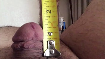 Preview 3 of Haus Kepar And Haus Waif Hd - Sissy cd Measuring tiny pathetic white clit