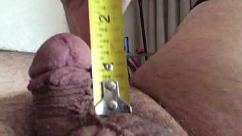 Preview 1 of Haus Kepar And Haus Waif Hd - Sissy cd Measuring tiny pathetic white clit