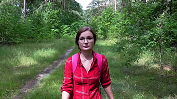Preview 1 of Selena Salinas - Deutsche Studentin TinyEmily von fremden Typen auf dem Heimweg AO gefickt