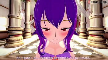 Preview 2 of Frankie Babe Latex Bondage - Sc&aacute_thach-Skadi having hard sex throne | 3 | TYPE-MOON | Watch Full &amp_ Full POV versions on Sheer &amp_ PTRN: Fantasyking3