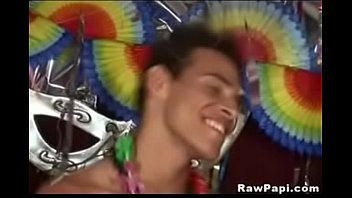 Preview 1 of Masajan Oul - Fruity Threesome Gay Orgy