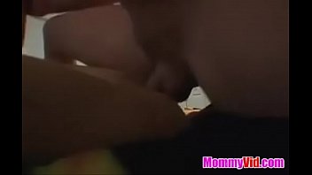 Preview 3 of Handcuffed Blowjob Wife - MommyVid.com - Adorable teen woman friend nailed on bed