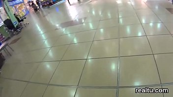 Preview 1 of So Hot Xxxx Video - Beautiful czech teen gets tempted in the mall and screwed in pov