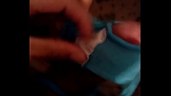 Preview 4 of Mensrual - Blue Pantie