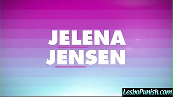 Preview 1 of Blazer Job - (Cassidy Banks &amp_ Jelena Jensen) Lesbians In Girl On Girl Hard Punish Sex Using Toys clip-09