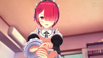 Preview 2 of Body Massage Centre Sexy Bf - Loving Ram rides you in romantic atmosphere - Re Zero