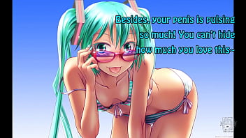 Preview 2 of Nude Desi Uncle - Miku Edging JOI 2