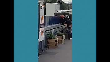 Preview 1 of Alura Jenson And Jewels Jade - Hackney Downs  man clarting fucking at train station WVMVISION